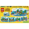 LEGO statybinis rinkinys 77048 Animal Crossing kelionė valtimi su Kapitono sala
