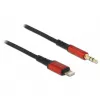 Audio kabelis DeLOCK 86587 1,5 m 3,5 mm Lightning juodas