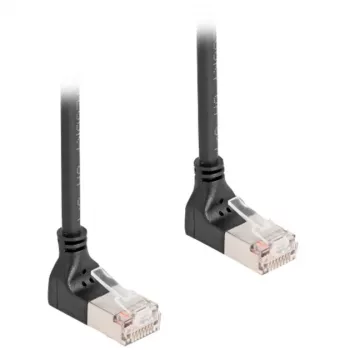 Delock 80282 Ethernet Patch Laidas Juodas