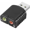 Garso adapteris USB Dexlan 921535, sąsaja USB, tinka Windows ir Mac