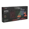 Savio ASTRAL BLACK JADE 3 SPALVŲ klaviatūra žaidimams USB QWERTY US International