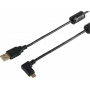 shiverpeaks BS13-10001 USB kabelis 1 m 2.0 USB A Micro-USB B juodas (BS13-10001)