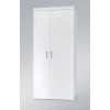 Spinta cama meble SAMBA balta/balta blizgi, 900×550×2030 mm, 1 lentyna