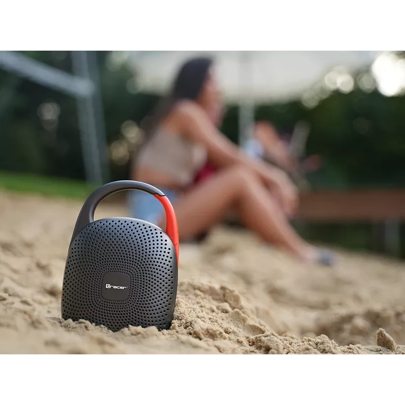 Nešiojamas Bluetooth TWS garsiakalbis No name Splash PRO – Pilka geležinė