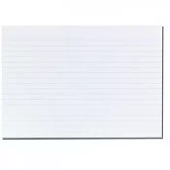 Kortelės užrašams Herlitz 1150507 Baltos 100 vnt.