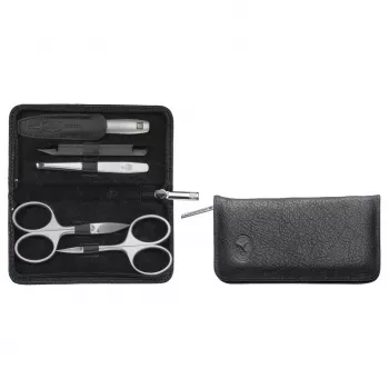 ZWILLING 98681-004-0 manikiūro ir pedikiūro priemonių rinkinys, nerūdijantis plienas, juodos spalvos