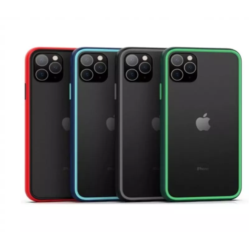 Dėklas COMMA Joy iPhone 11 Pro apsauginis nuo smūgių juodas
