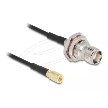 Delock antenos laidas TNC lizdas į SMB kištuką RG-174 20 cm (90724)