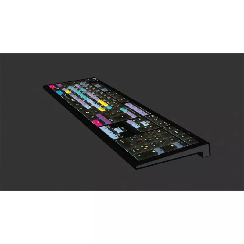 Logickeyboard ASTRA 2 klaviatūra USB AZERTY anglų juoda