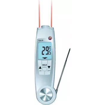TESTO 104-IR kombinuotas infraraudonųjų spindulių ir įdūrimo termometras (0560 1040)