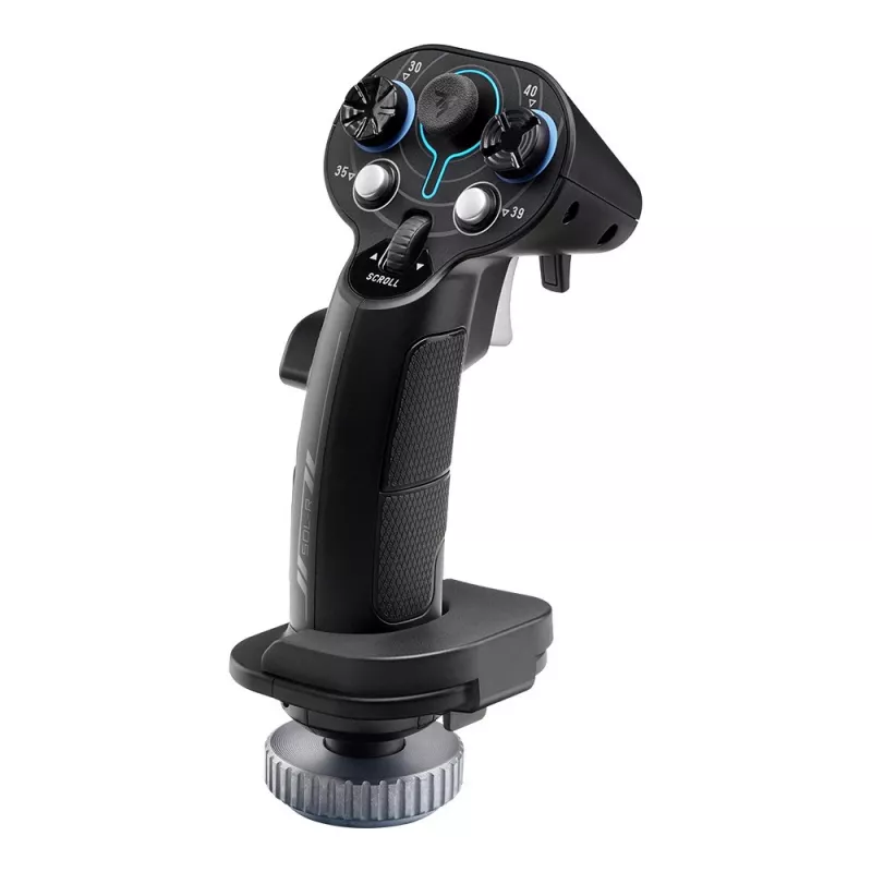 Priedas valdymo rankenai Thrustmaster Sol-R 3 AVA, juoda, USB Type-C, analoginis/digitalinis, PC, 75×115×200 mm