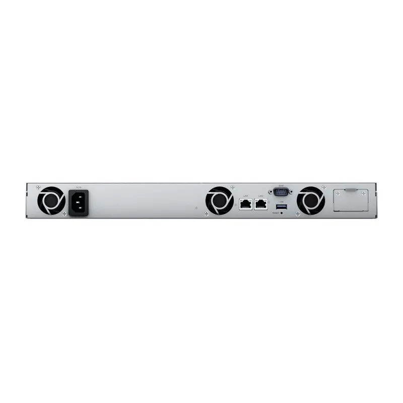 Synology RackStation RS422+ NAS / saugojimo serveris 1U stelažui Ryzen Embedded R1600 2 GB DDR4 DSM juodas