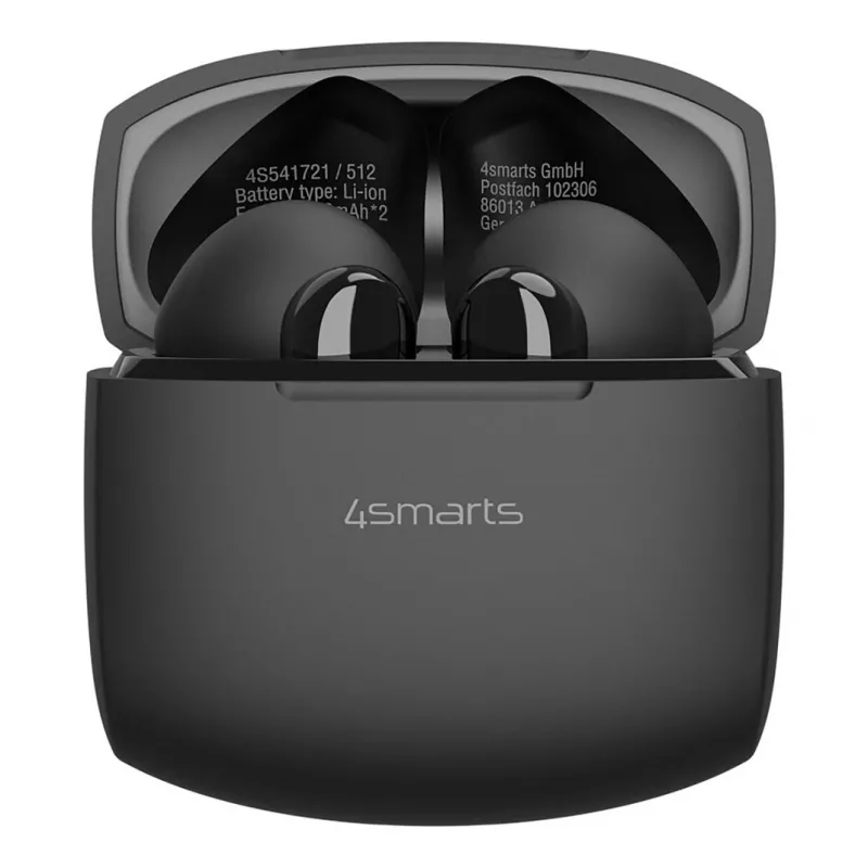 4smarts belaidės ausinės SkyBuds Air juodos (541722)