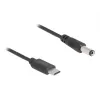 DeLOCK USB Type-C maitinimo laidas 1 m 5,5 x 2,1 mm vyriškas 5 V 1,5 A