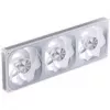 Jonsbo ZA-420WR 3×140 mm PWM Reverse ARGB baltų ventiliatorių rinkinys