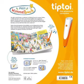 tiptoi Mein Wimmelbuch, mokomoji knyga