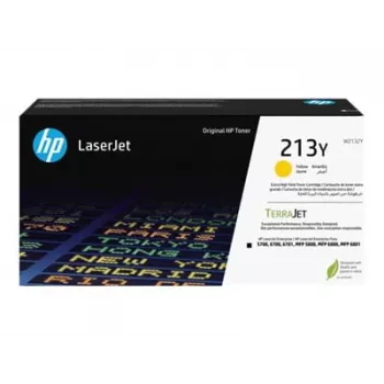 HP 213Y didelės išeigos geltona originali LaserJet tonero kasetė
