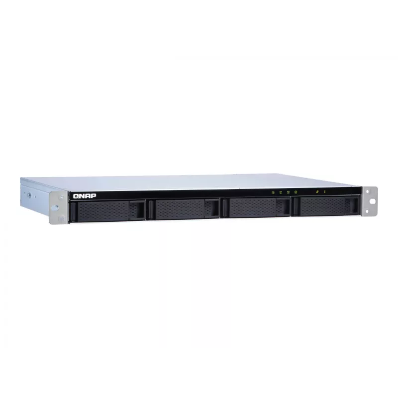 QNAP TL-R400S - Festplatten-Array - 4 Schächte (SATA-600) - SATA 6Gb/s (extern) - Rack - einbaufähig - 1U