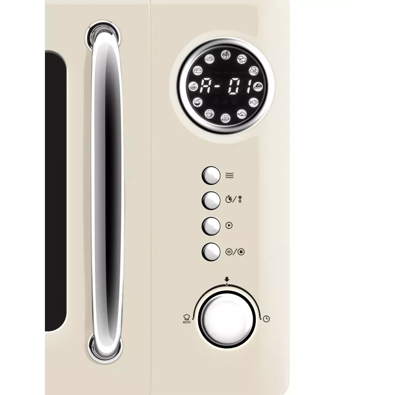 Mikrobangų krosnelė ETA Storio Beige Solo, 20 L, 700 W, 5 galingumo lygių
