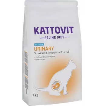KATTOVIT Urinary Tuna – sausas kačių ėdalas su tunu – 4 kg