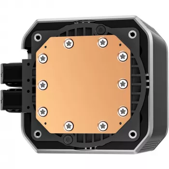 DeepCool MYSTIQUE 360 ARGB procesoriaus skystinis aušintuvas 12 cm juodas 1 vnt.