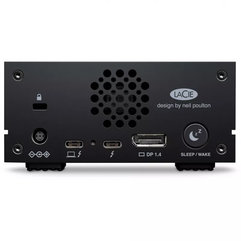 Išorinis kietasis diskas LaCie 20TB 1big Dock su USB Type-A ir USB Type-C