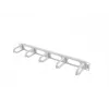 Kabelių tvarkymo panelė LANBERG AK-1205-S, 1U metalinė, 19 colių (48,3 cm), gylis 80 mm, pilka