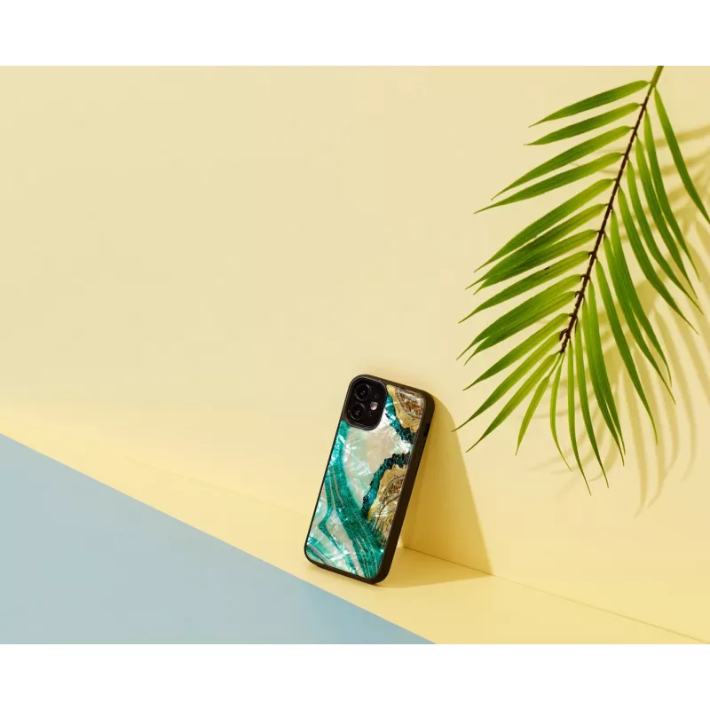 Apsauginis dėklas iKins, skirtas Apple iPhone 12 mini — aqua agate