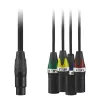 Studijinis mikrofonas RØDE NT-SF1 – laidinis kondensatorinis, 20–20000 Hz, jautrumas −30,4 dB, 63 Ω išėjimas, žalvarinis korpusas, juodas