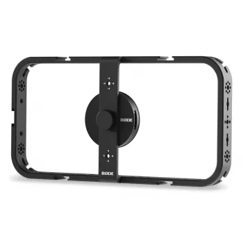 RØDE PHONECAGE telefono narvas juodas 1/4 3/8 colio Plotis 35,5mm Gylis 245mm Aukštis 126mm