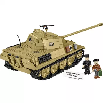 Blokų rinkinys Panzer V Panther G Pudel 1133 blokai