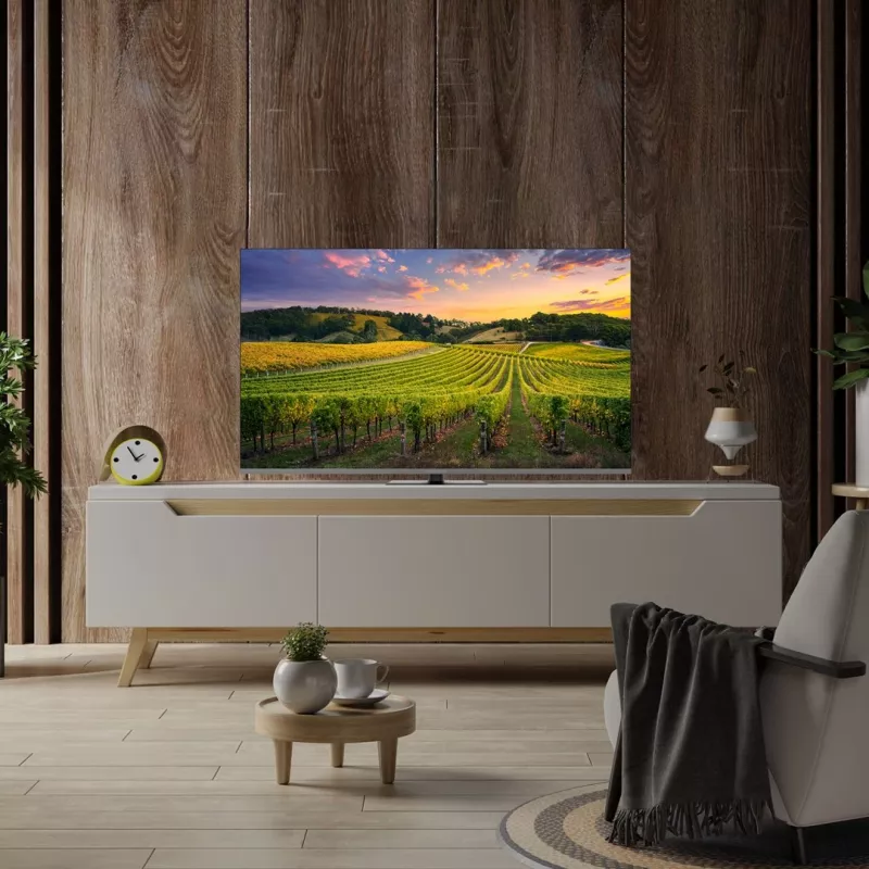 Televizorius THOMSON 50QG5C14 50 colių QLED 4K Ultra HD (3840×2160), Google TV, Wi‑Fi, Pilka