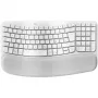 Logitech Wave Keys belaidė klaviatūra su minkšta riešų atrama Bluetooth LE QWERTY šviesiai smėlio spalvos (PAN)