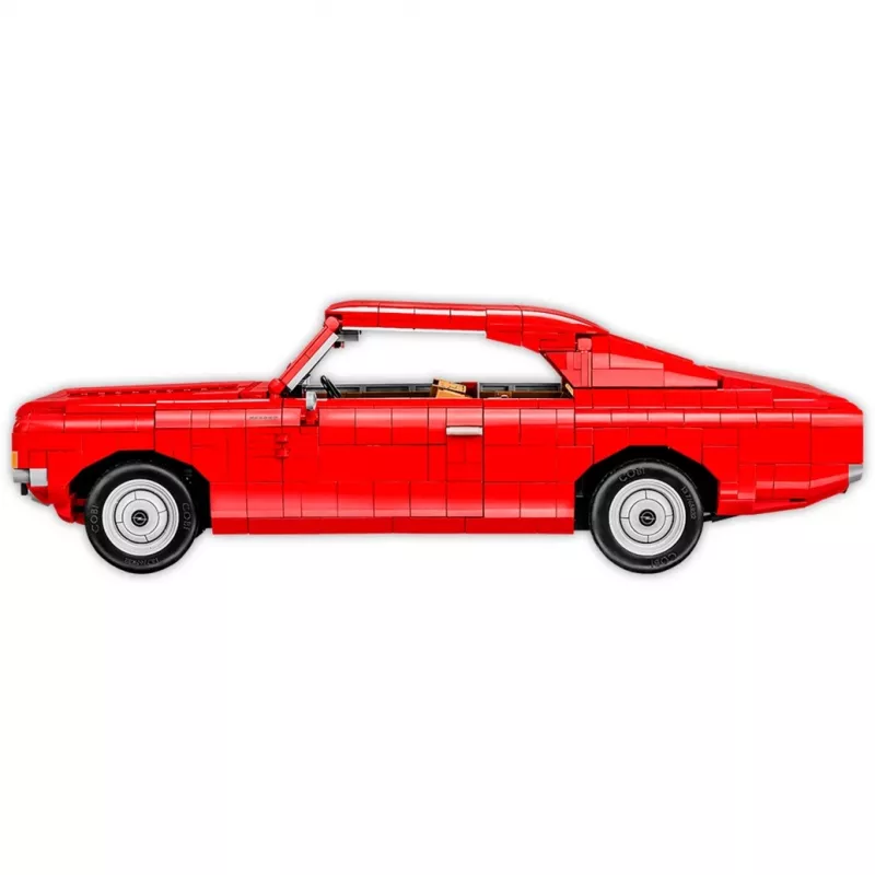 Konstrukcinis žaislas Cobi Opel Rekord C Coupe mastelis 1:12 modelis COBI-24345, kolekcinis statybos rinkinys