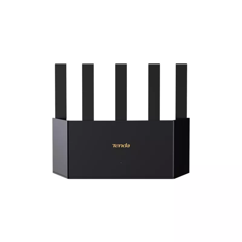 Belaidis maršrutizatorius TENDA TE3L Wi‑Fi 7 (IEEE 802.11ax), 3x Gigabit LAN, 1x WAN, 512 MB RAM, VLAN, NAT, WPA, juodas