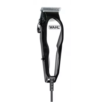 Plaukų kirpimo mašinėlė Wahl 20107.0460 Baldfader – vielinė AC trimerė, 6 ilgio pakopų, 1–13 mm, 45 mm peiliuko plotis, juoda/chromas