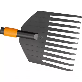 QuikFit lapų grėblys, juodai oranžinis, 22 cm