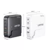 Unitek Desk Charger P1229ABK01-EU 100W stalinis įkroviklis su 2× USB-A ir 2× USB-C
