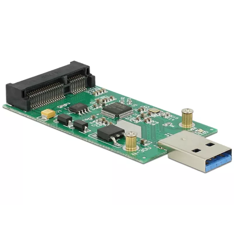 DeLOCK 62681 sąsajos plokštė mSATA į USB Type-A