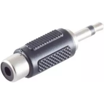 ShiverPeaks BS57030 Laido jungtis 3,5 mm juoda nerūdijantis plienas vyriškas/moteriškas