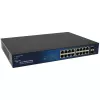 ALLNET ALL-SG8418PM 18 prievadų Gigabit PoE jungiklis – 16 PoE prievadų, 2 uplink prievadai