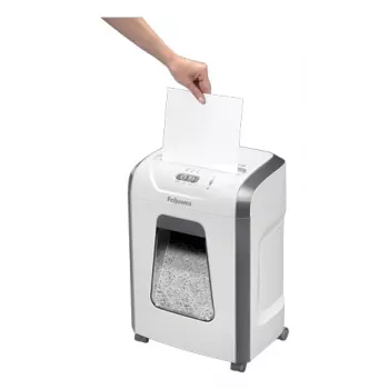 Popieriaus smulkintuvas Fellowes 15C, kryžminis pjovimas, 22,4 cm, baltas