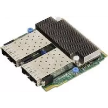 Supermicro AOC-M25G-M4SM-O – integruota laidinė tinklo plokštė, šviesolaidė, 25 Gbit/s, juoda/žalia/pilka