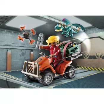 Žaidimų rinkinys „Dragons: Devynių Karalysčių Ikaris Keturkis“ Playmobil 71085