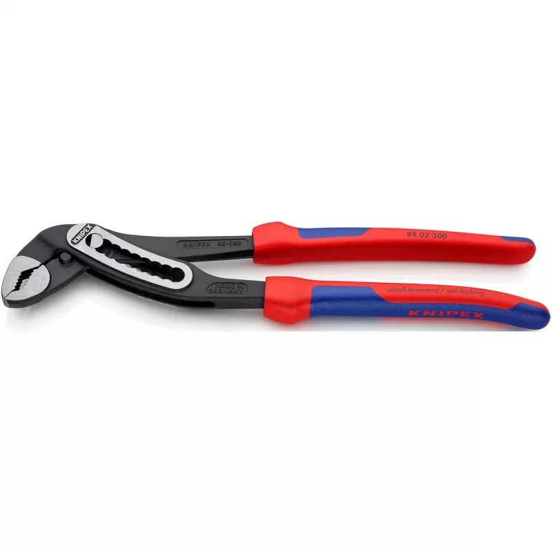 KNIPEX 88 02 300 – Griovelių ir spyruoklių replės – 7 cm – 6 cm – Plienas – Plastikas – Mėlyna/Raudona