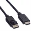 DisplayPort kabelis VALUE 4.5 m DP – HDTV vyriškas/vyriškas