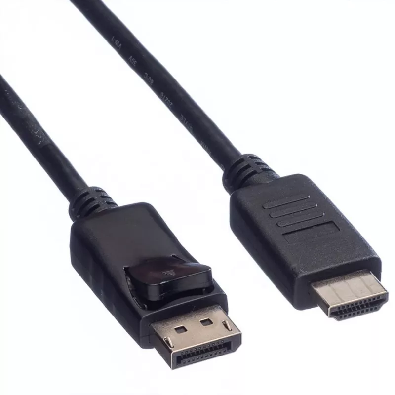 DisplayPort kabelis VALUE 4.5 m DP – HDTV vyriškas/vyriškas