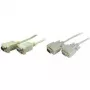 Serijinis kabelis ShiverPeaks BS78046-5 pilkas 5 m SUB-D