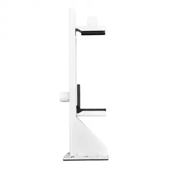 GPU laikiklis SilverStone GB01 White SST-GB01W reguliuojamo aukščio vaizdo plokščių atramai