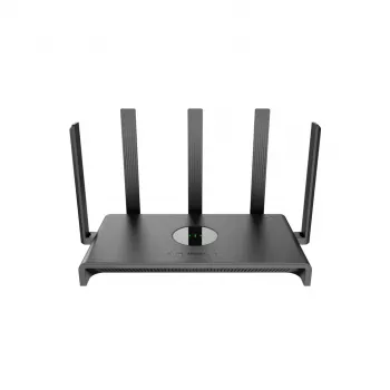 Belaidis maršrutizatorius Ruijie Networks RG-EW3000GX PRO, Gigabit Ethernet, dviejų juostų (2,4 GHz / 5 GHz), juodas